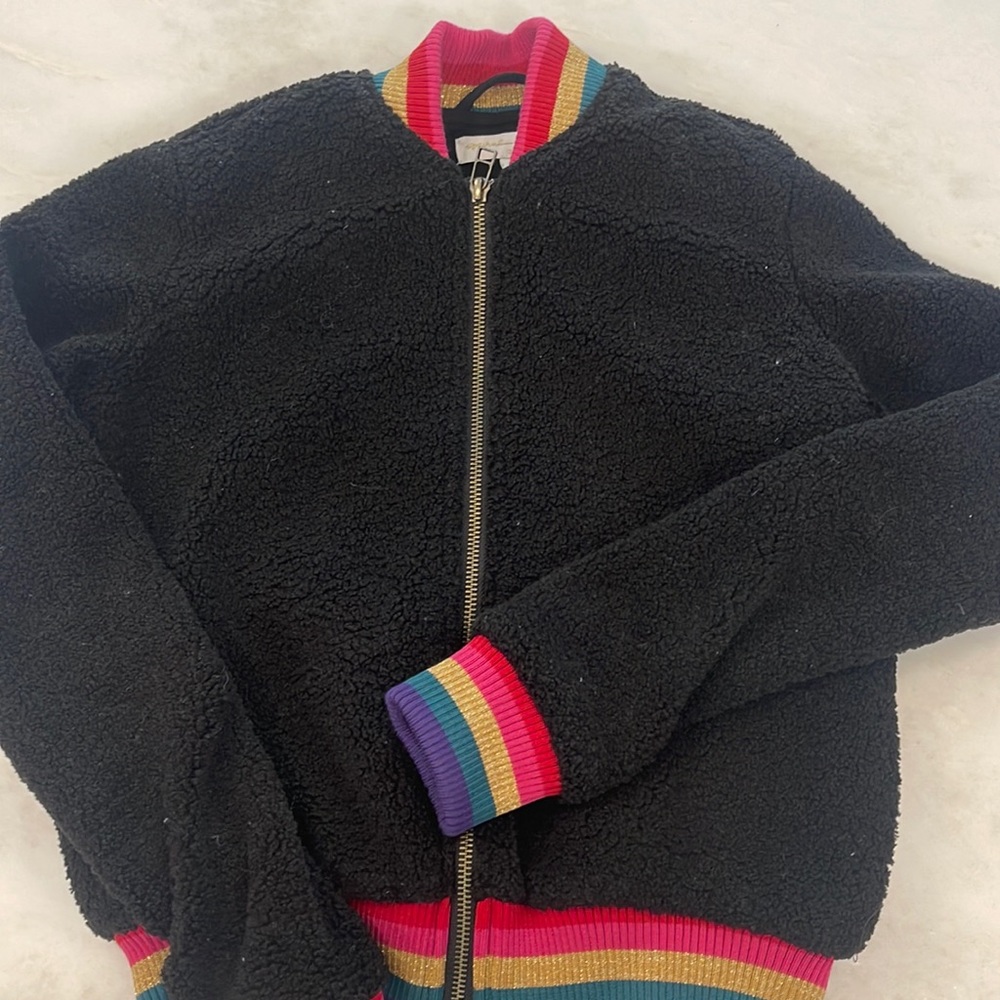 Spiritual Gangster Sherpa girls jacket